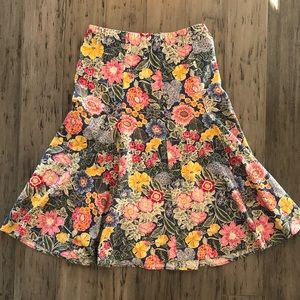 Vintage Koos Van Den Akker New York Fit and Flare Skirt